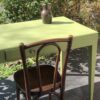 La table ancienne verte