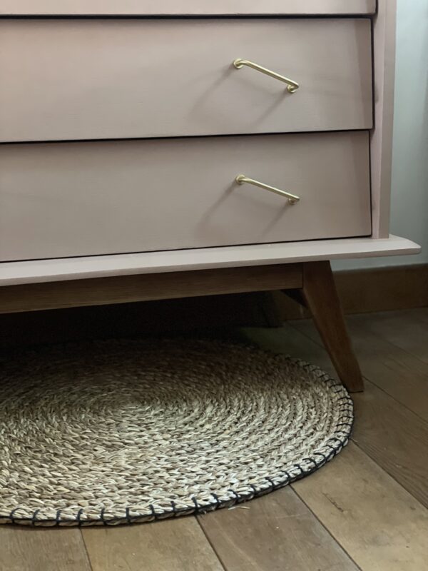 La commode rose pieds compas – Image 8