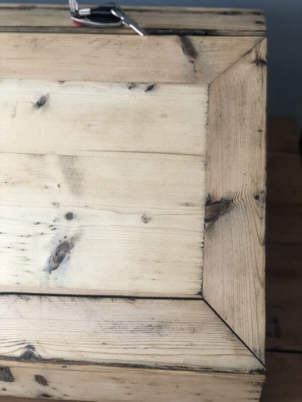 Ancien pupitre en bois à poser – Image 4