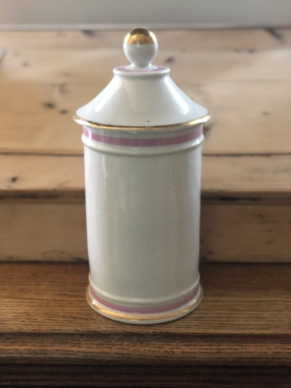 La paire de pots à pharmacie "Camomille Romaine" et "Digitale Pourpre", XIXème – Image 7