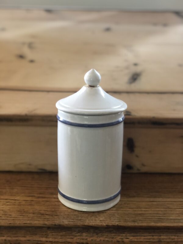 La paire de pots à pharmacie en faïence de Longchamp – Image 7