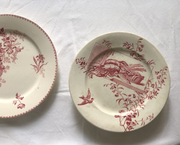 L'assiette pied douche Terre de fer "retour de pêche" – Image 3