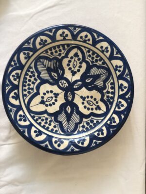 L’assiette marocaine décorative