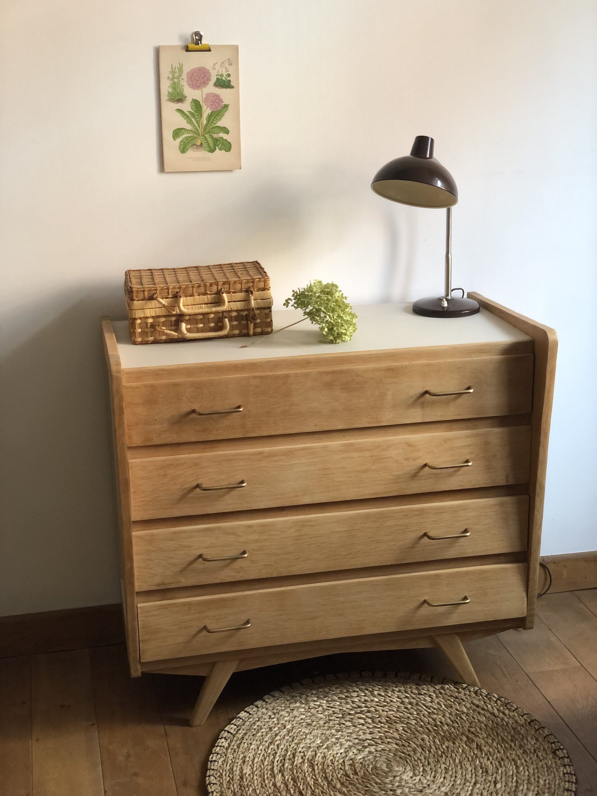 La commode vintage années 50-60