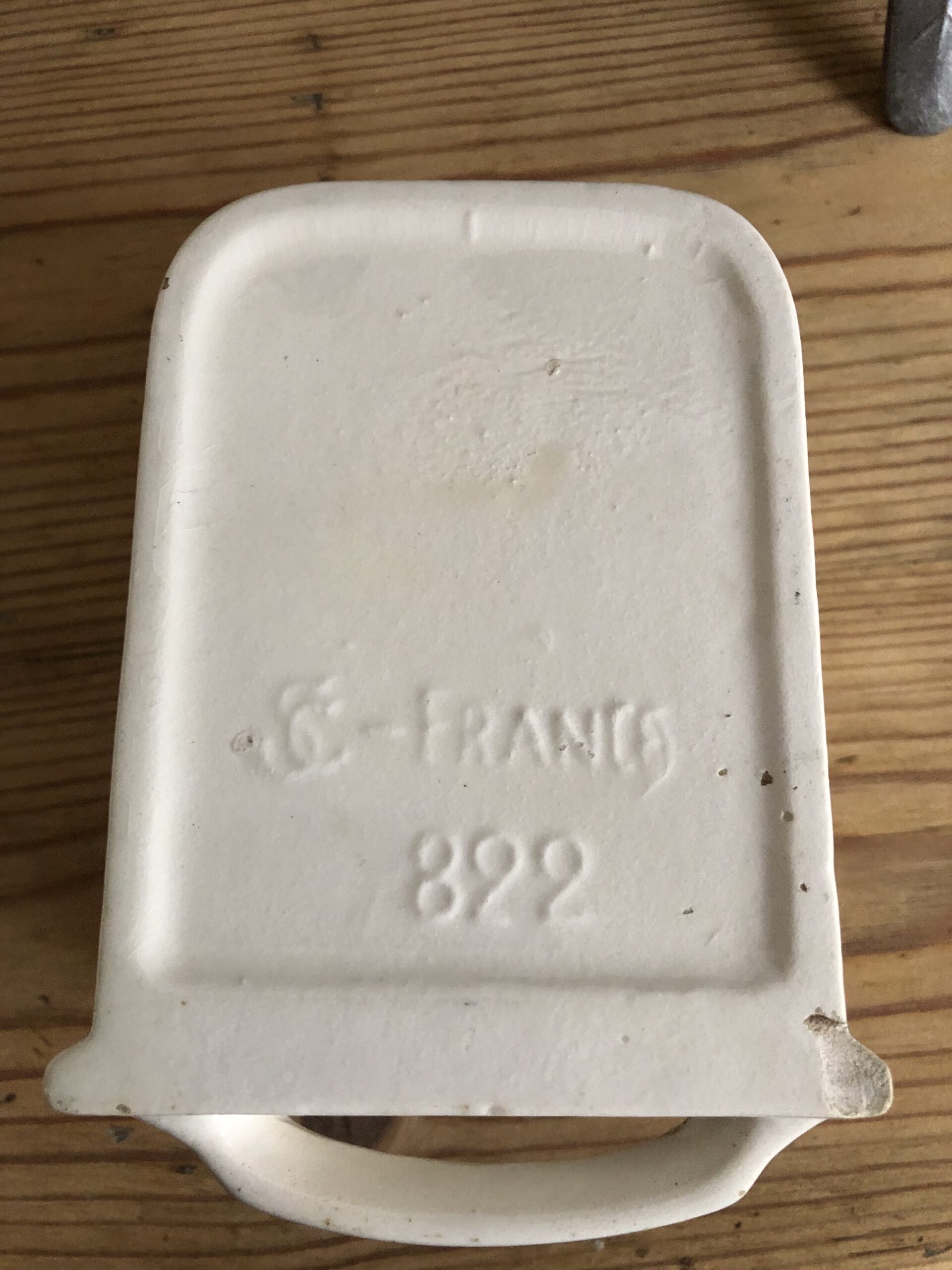 Les anciens tiroirs à épices faïence St Clément- à la pièce – Image 9