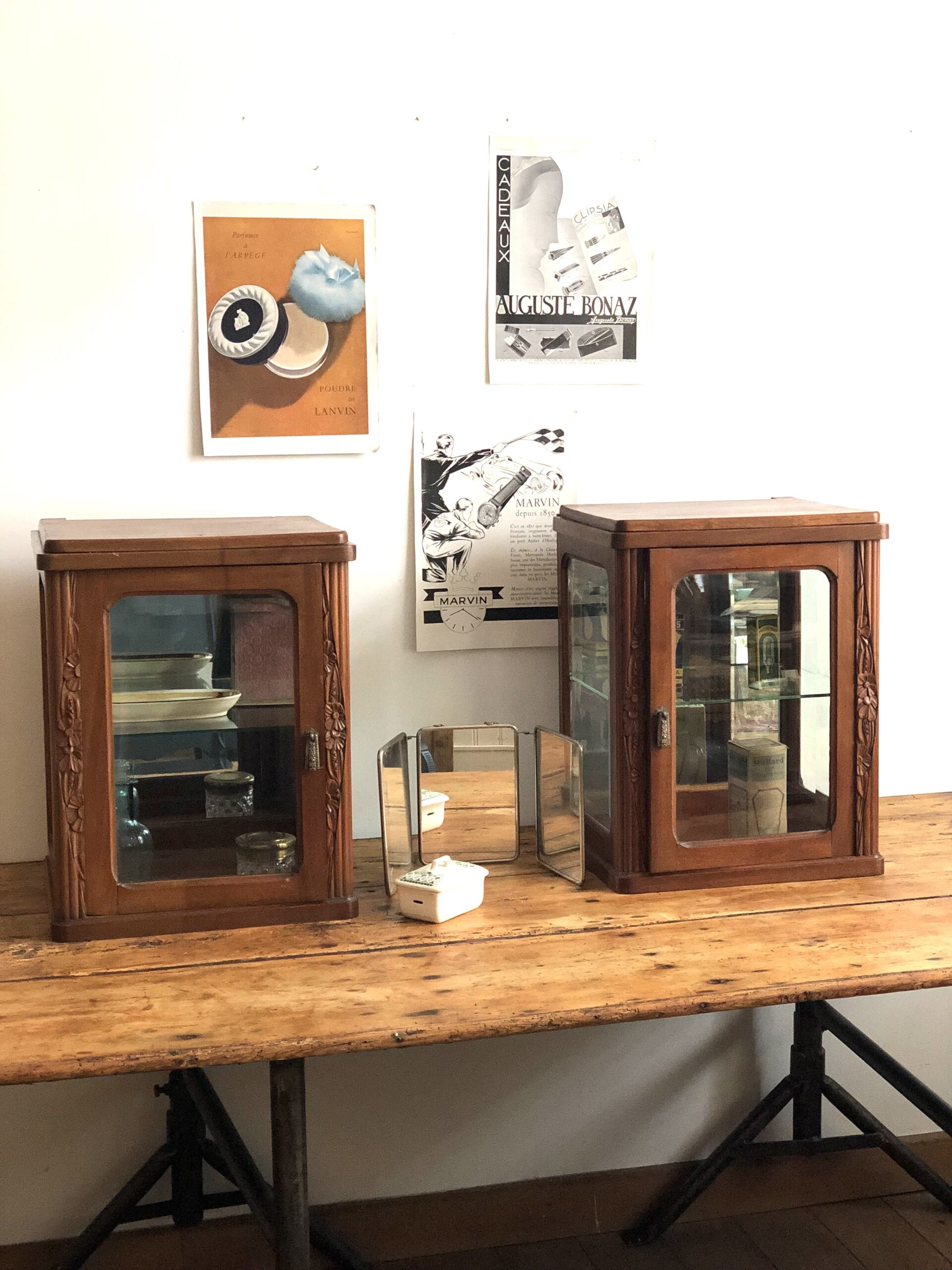 La paire de vitrine de style art déco – Image 9