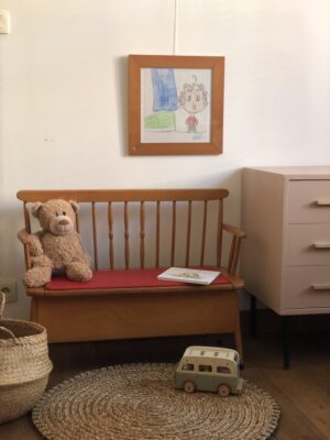 Le banc coffre vintage Herlag