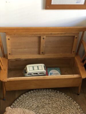 Le banc coffre vintage Herlag