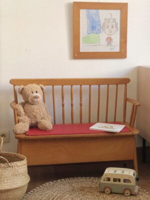 Le banc coffre vintage Herlag