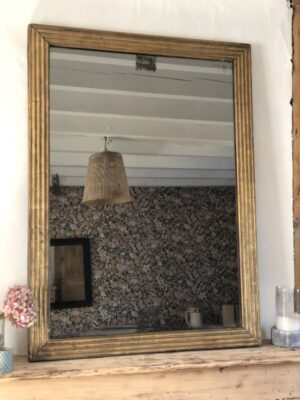 Grand miroir ancien style Louis-Philippe