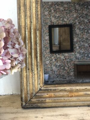 Grand miroir ancien style Louis-Philippe
